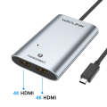 WAVLINK WL-UTA02H Multi-Screen Extender Converter Thunderbolt 3 to Dual HDMI Adapter