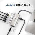 WAVLINK WL-UHP3414 100W Power 10Gbps 4K HDMI USB-C Dock HUB 3xUSB3.2 Gen 2 + 2.5G Ethernet Port