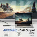 WAVLINK WL-UHP3414 100W Power 10Gbps 4K HDMI USB-C Dock HUB 3xUSB3.2 Gen 2 + 2.5G Ethernet Port