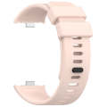 For Redmi Watch 4 Solid Color Silicone Sports Watch Band(Pink)