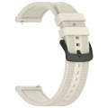 For Garmin Venu 3 22mm Textured Silicone Solid Color Watch Band(Starlight)