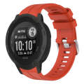 For Garmin  Instinct 2 Solar Solid Color Sports Silicone Watch Band(Red)