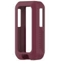 For Garmin eTrex Solar Stopwatch Silicone Protective Case(Wine Red)