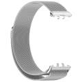 For Samsung Galaxy Fit 3 Milanese Metal Steel Mesh Watch Band(Silver)