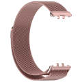 For Samsung Galaxy Fit 3 Milanese Metal Steel Mesh Watch Band(Pink)