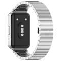 For Samsung Galaxy Fit 3 SM-R390 One Bead Stainless Steel Metal Watch Band(Silver)