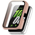 For Samsung Galaxy Fit 3 SM-R390 PC + Tempered Glass Film Integrated Watch Protective Case(Sakura...
