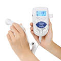 FD-100 Digital Fetal Doppler Ultrasound Sound Baby Heartbeat Detector Monitor LED Digital Prenata...