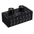 B017 6 Input 1 Output Audio Signal Selection Switcher Output Volume Adjustment Control 3.5mm Inte...