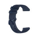 22mm For Huawei Watch GT2e GT2 46mm Silicone Watch Band(Navy Blue)