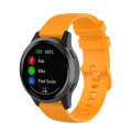22mm For Huawei Watch GT2e GT2 46mm Silicone Watch Band(Orange)
