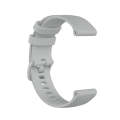 For Garmin Vivoactive 4 22mm Silicone Watch Band(Gray)
