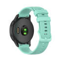 For Garmin Vivoactive 4 22mm Silicone Watch Band(Teal Green)
