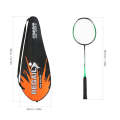 REGAIL 8019 2 in1 Carbon Durable Badminton Racket with Tote Bag(Green)