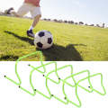 ABS Football Obstacle Training Hurdle, Szie:30cm(Green)