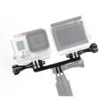 Double Bracket with Screw Mount Adapter for GoPro Hero11 Black / HERO10 Black /9 Black /8 Black /...