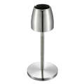 Telescopic Thickened Stainless Steel Windproof Ashtray(Stainless Steel Primary Colors)