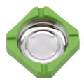 10 PCS Creative Plastic Metal Ashtray With Random Color Delivery