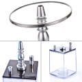 Square Acrylic Hookah Set(Red)