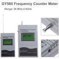 GY560  Portable Handheld Frequency Meter Walkie-talkie Frequency Measurement Tool