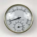 Stainless Steel Steam Room Bath Sauna Indoor Thermometer Hygrometer