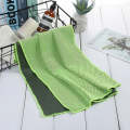 Absorbent Polyester Quick-drying Breathable Cold-skinned Fitness Sports Portable Towel(Green)