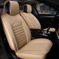 Universal PU Leather Car Seat Cover Beige
