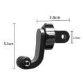 TELESIN Centered Universal Bend Arm Sports Camera Accessories For GoPro HERO11 Black / HERO9 Blac...