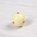 6 Red Dot Standard Training Billiards, Diameter: 57.2mm