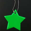 2 PCS Little Star Soft PVC Reflector Reflective Keychain Bag Pendant Accessories High Visibility ...