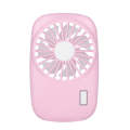 Portable Hand Held USB Rechargeable Mini Fan(Pink)