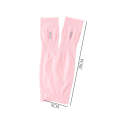 2 Pairs Long Ice Silk Sunscreen Sleeves Cycling Driving Outdoor UV Arm Oversleeve,  Length: 38cm(...