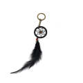 Feather Dreamcatcher Charm Keychain Car Pendant