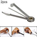 2 PCS Multifunctional 3in1 Stainless Steel Smoking Tobacco Pipe Cleaner Cleaning Tool Smoking Acc...