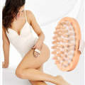 Soothing Body Massage Brush Wood Balloon Cushion Massager