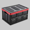 Car Trunk Storage Box Foldable Car Plastic Storage Box, Size:S(Black)