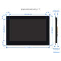 Waveshare 5 Inch DSI Display, 800  480 Pixel, IPS Display Panel, Style:Touch Display