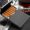 PU Cigarette Pack Creative Business Card Holder Men And Women Thin Cigarette Case(Red)
