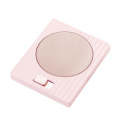 Home USB Constant Temperature Cup Mat Heat Thermos Coaster, Style:Without Adapter(Romantic Pink)