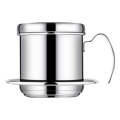 Stainless Steel Filter-free Paper Coffee Filter Pot