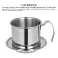 Stainless Steel Filter-free Paper Coffee Filter Pot