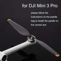 Original DJI Mini 4 Pro/Mini 3 Pro 2 Pairs Propeller(Black)