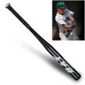 Black Aluminium Alloy Baseball Bat Batting Softball Bat, Size:28 inch