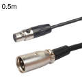 Xlrmini Caron Male To Mini Female Balancing Cable For 48V Sound Card Microphone Audio Cable, Leng...