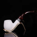 Meerschaum Resin Pipe Removable and Washable Filter Full Set of Accessories for Pipe Smoking