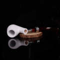 Meerschaum Resin Pipe Removable and Washable Filter Full Set of Accessories for Pipe Smoking