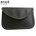 RFID Keyless Entry Anti Scanning Car Key Kit Signal Shielding Bag(Black)