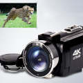 4K HD Night Vision 48MP Home WiFi Live Camcorder DV Digital Camera, Style:Microphone