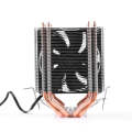 Desktop Computer 6 Copper Tube CPU Radiator Super Quiet PWM Single Fan