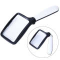 2X Handheld Folding Five LED Lights For Elderly People Reading Newspapers HD Acrylic Optical Lens...